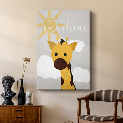 Girafe Sunshine - galerie Cavas sur mesure
