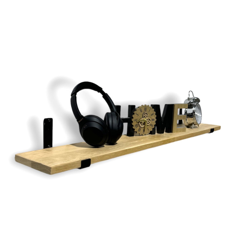 Wood Radiator Shelf with Reclaimed Wood, 2.2cm H x 40cm W x 14.5cm D