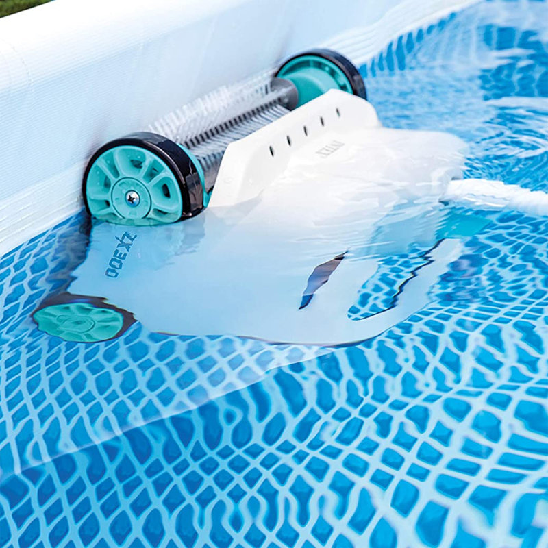 Plastic Round Frame Set Pool 30'' H x 144'' W x 144'' L , with Pump Included