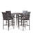 Ensemble de table bistro 5 pièces Gowins