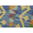 Bickley Geometric Flatweave Rectangle 2'3'' x 3'3'' Wool Area Rug in Blue/Beige/Yellow