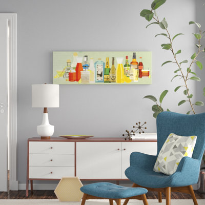 Classic Cocktail Pano, art mural sur toile tendue