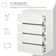Commode 4 tiroirs Aquavious
