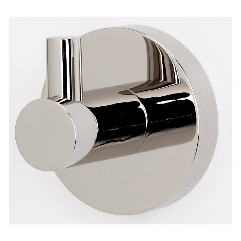 Single Robe Hook, Polished Nickel