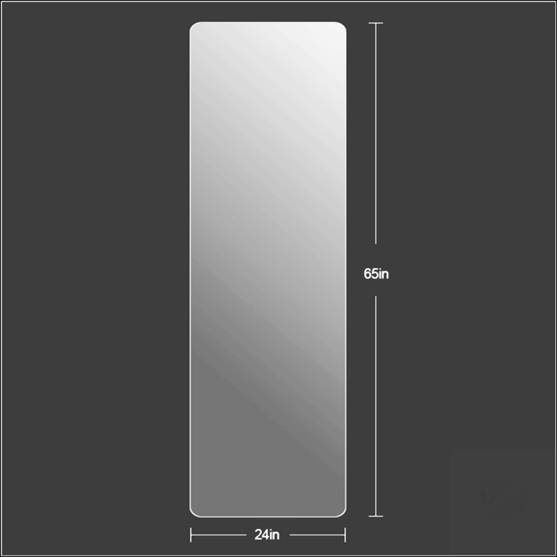 Adalbero Rectangle Floor Mirror