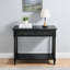 Console de style moderne Mid-Century avec 2 tiroirs et tablette LUMera, table d'entrée étroite de 35,4 po, canapé en bois massif pour le salon, le couloir et le vestibule -356175428