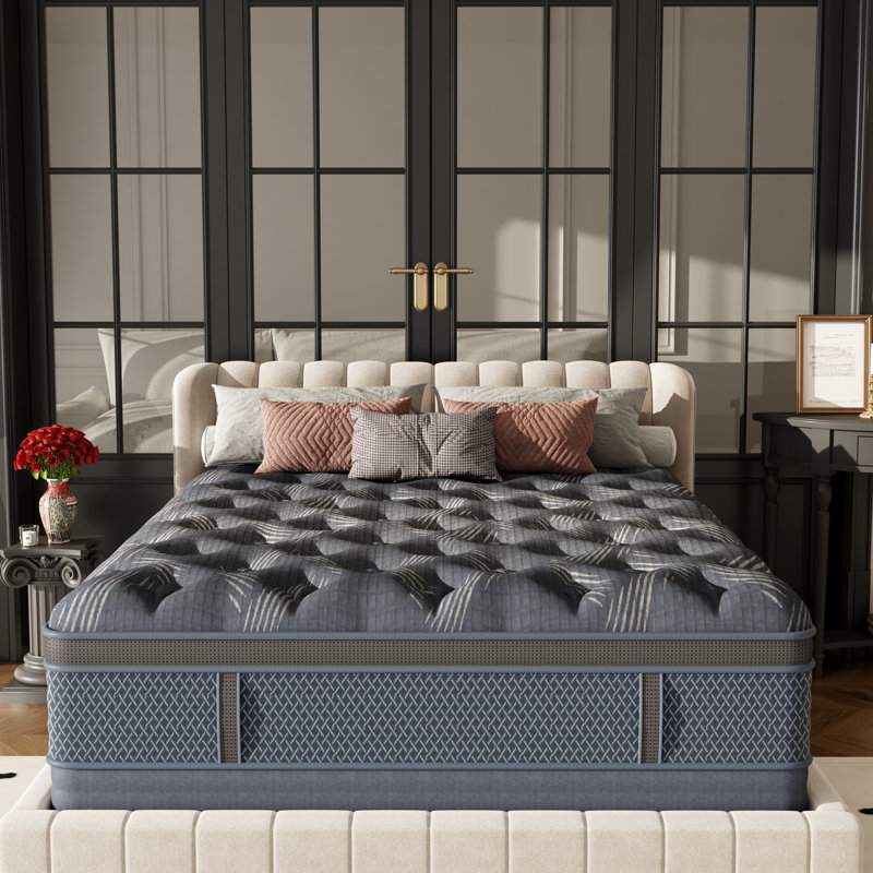 Matelas moyen en mousse viscoélastique 10 ", Lit double