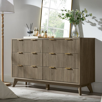 Commode 6 tiroirs Sladen