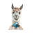 Llama Latte by Holly Simental - Graphic Art Print on Canvas-609629611-609629610