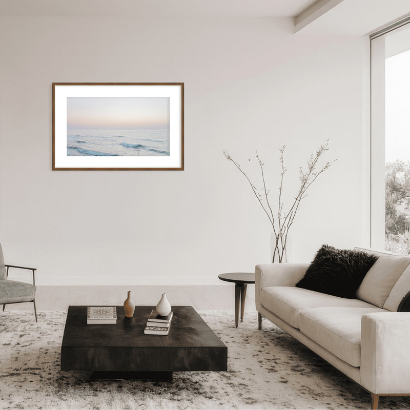 Coastal Retreat Dawn by  - Picture Frame Photograph on Paper, 16" H x 24" W x 1.5" D, Wrapped Canvas, Does Not Apply