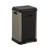 Steel Step On Kitchen Trash Can - 9.5 Gallons