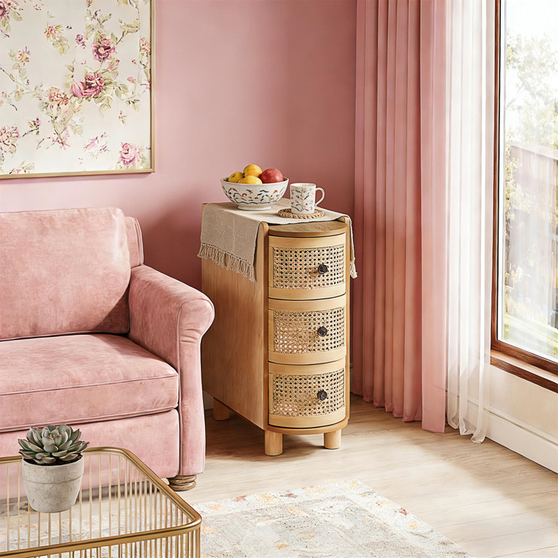 Table de chevet en bois