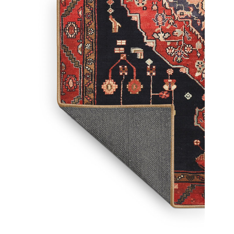 Tapis rouge à motif sud-ouest, Rectangle 2 pi x 3 pi
