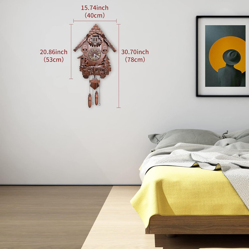 Horloge murale Strawser