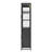 76.75'' Tall Display Cabinet With Glass Doors And LED Lights, Steel Curio Cabinet With 3-Sided Glass, Pantry Cabinet With Storage For Hallways, Livingroom Kitchen Home Decor & Office - -2058366199