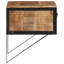 Adaliyah 40cm W Iron Bedside Table