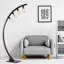 Lampe sur pied arquée 69 po Bressler