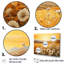 Ensemble de décoration murale Radiant Golden Blooming Meadow II - Flower-107755480-107755481