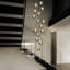 Amice 15-Light Adjustable Glass Cluster Pendant-204775677