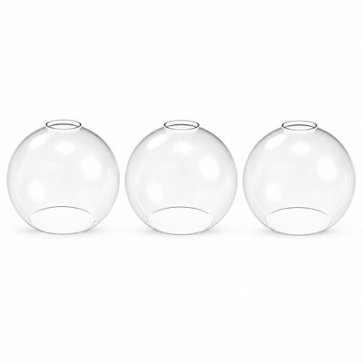 1.65'' Opening Glass Globe Candelabra Shade