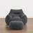 Extra-Wide Bean Bag Chair With Ottoman-68484436
