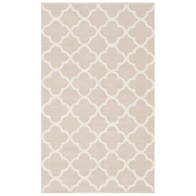 Desota Hand Woven Cotton Geometric Rug, Rectangle 8' x 10'