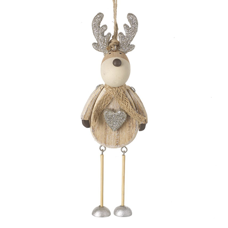 18cm Wood Hanging Figurine Ornament