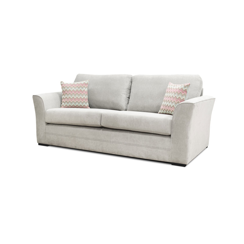Belvidere 3 Seater Sofa, Silver