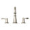Bellera Widespread Bathroom Sink Faucet, Three-Hole Bathroom Faucet with Clicker Drain, 1.2 GPM
