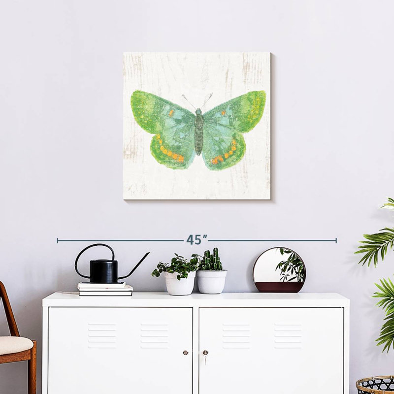 Crowle Barn Butterflies II, H 24 po x l 24 po
