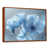 Toile avec cadre flottant brun