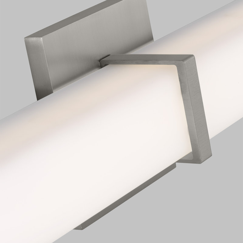 Milan 1 - Light LED Bath Bar, Satin Nickel