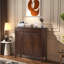 Armoire à chaussures en bois massif All Modern-100721256