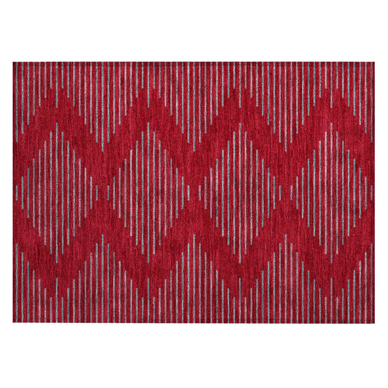 Tapis intérieur / extérieur lavable à la machine Chayden ACN1017, Rectangle 1 pi 8 po x 2 pi 6 po