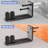 New Upgrade Sliding Barn Door Bottom Adjustable Floor Guide Roller, Barn Door Guide For Bottom Adjustable Roller And Wall Mount System(1Pc)