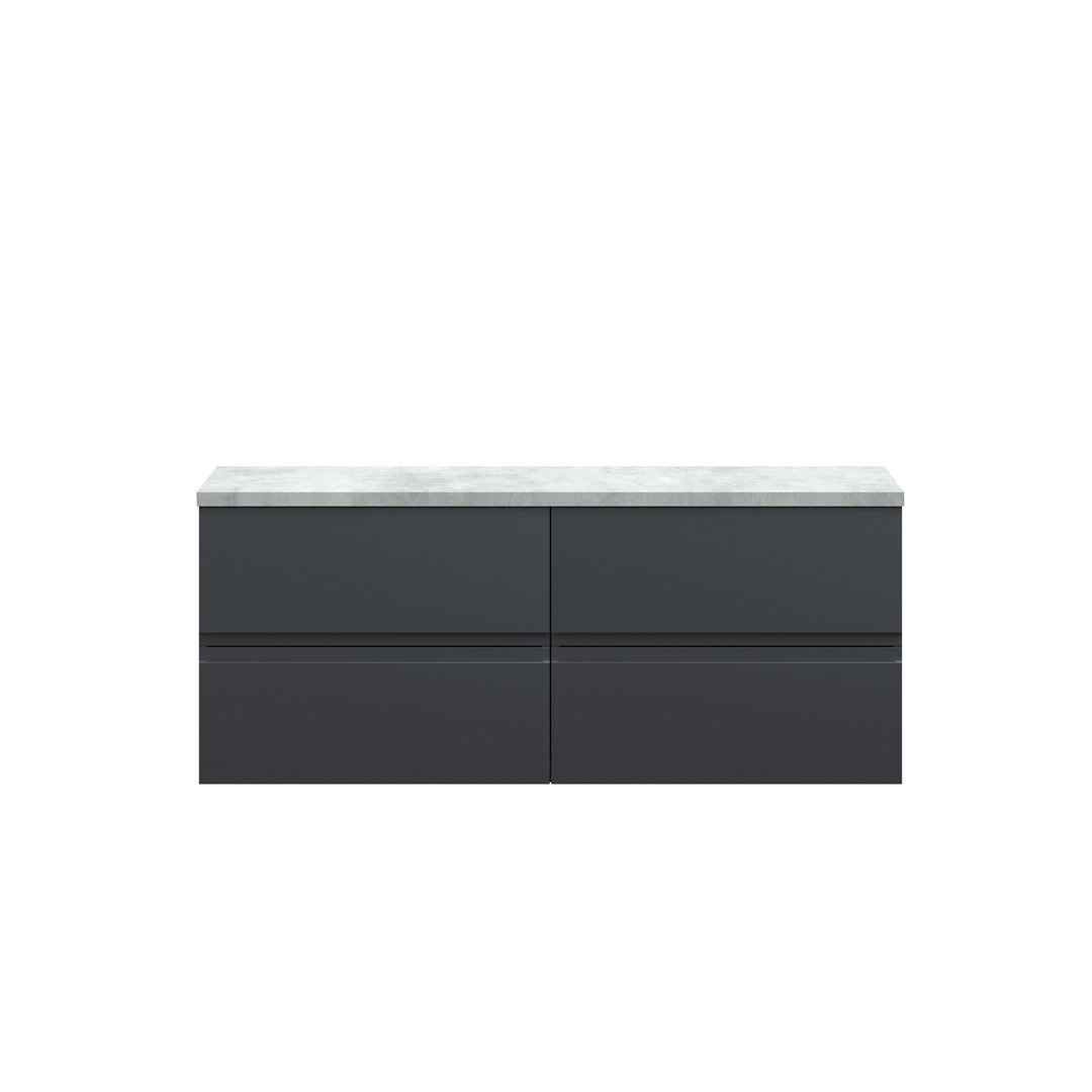 Urban 120.5 mm Double Bathroom Vanity Base