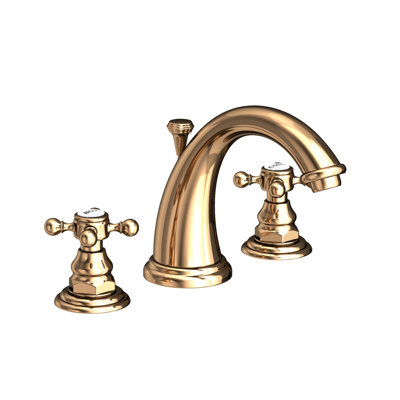 Alveston Widespread Bathroom Faucet with Drain Assembly