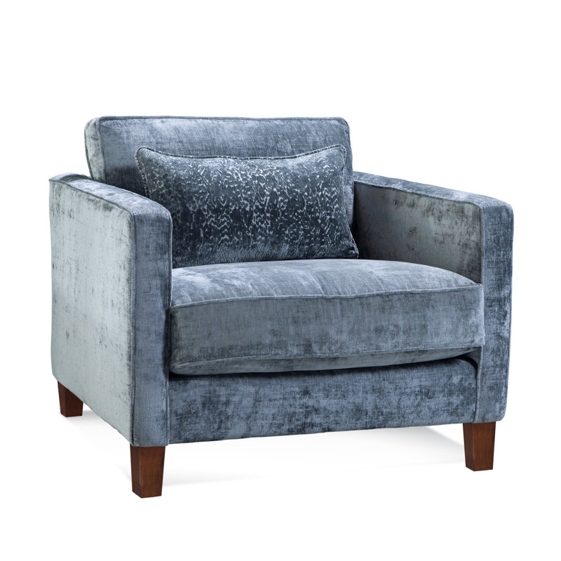 Lenox Upholstered Accent Chair, Java, Kensington Traditional; 0611-66