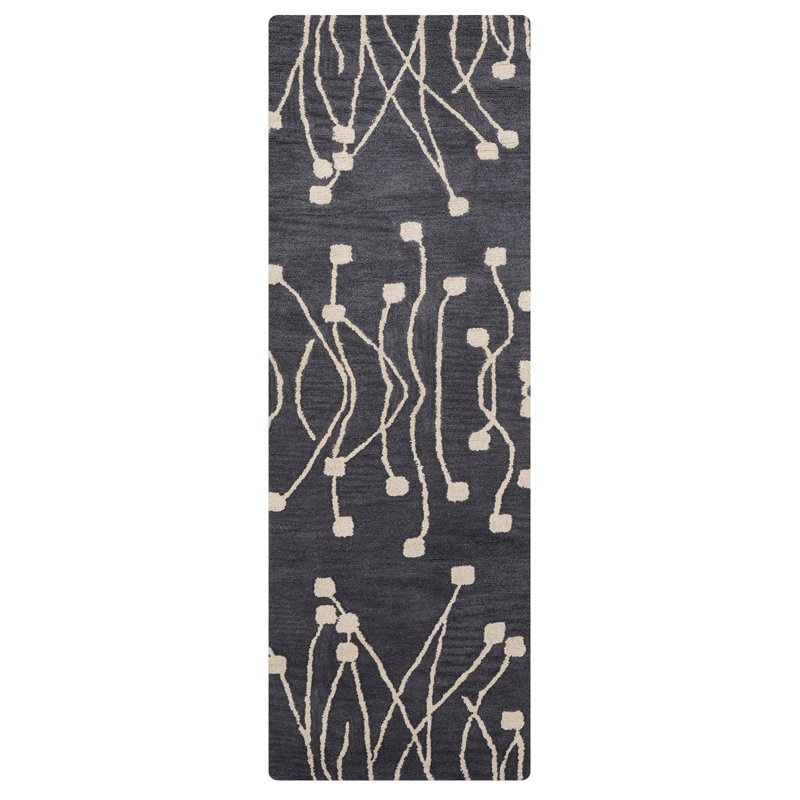 Tapis de salon Bingham Modern, Tapis de couloir 2 pi 6 po x 8 pi