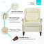 Fauteuil inclinable rembourré 29,75 po