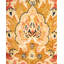 Tapis unique noué à la main de 6 pi 2 po x 9 pi 5 po Neilsen - orange