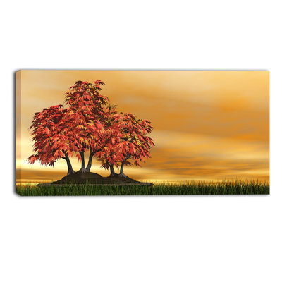Bonsai Landscape - reproduction de photo sur toile tendue