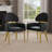Contemporary Style Two Arm Chairs For Dining Room-89467632
