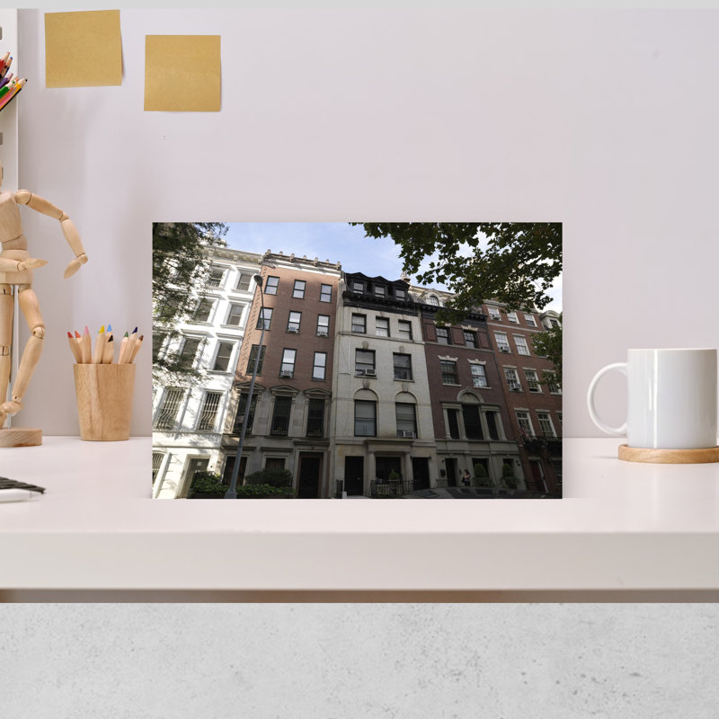 Low angle view of townhouses Upper East Side Park Avenue Manhattan New York City New York State USA 1 Piece Wrapped Canvas Wall Art