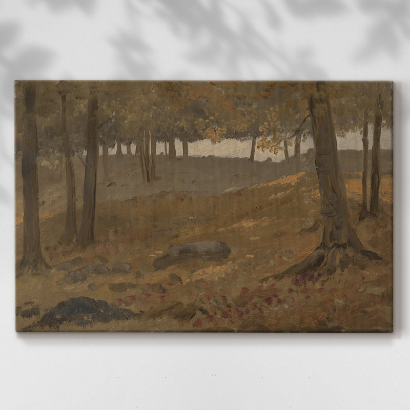 Paysages rétro-DCL XXVII - Cavas enveloppés de galerie, 12 x 18