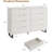 Entryway 7 Dresser for Bedroom, 55" Wide Dresser, Freestanding Horizontal Drawer w/ Storage, Wooden Closet Chest Storage-1171818700