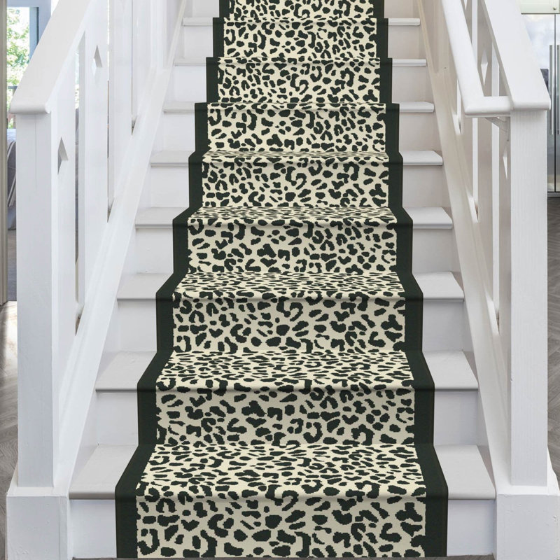 Stair Runner Animal Print Area Rug, Runner 60 x 660 cm