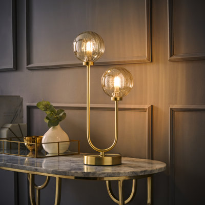 Glass Table Lamp