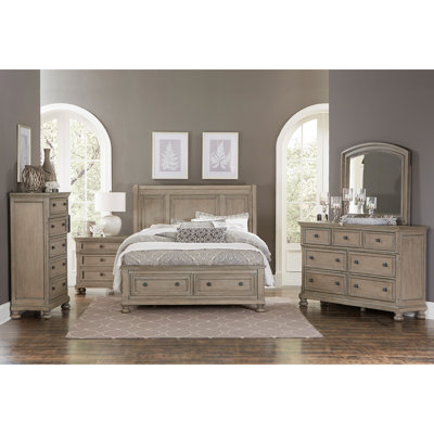 Commode 1 pièce classique avec 7 tiroirs et plateau à bijoux