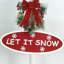 Fraser Hill Farm 71 in. Snowy Christmas Musical Lamp Post with Tree Scene and Cascading Snow-299696380